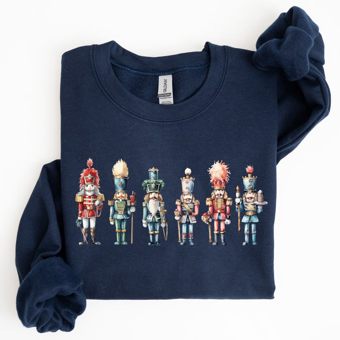 Nutcrackers Christmas Santa Winter Xmas Snow Ballet Seasonal Edition Classic Sweatshirt