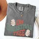 Small Pepper Dark Gray Oh Christmas Tree Cakes Snacks Winter Santa Xmas Cheerful Holiday Comfort Colors Tee