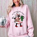  Out Here Looking Like A Snack Christmas Cake Santa Xmas Holiday Festive Cozy Sweatshirt