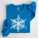  Snowflake Beautiful Winter Christmas Snow Xmas Cozy Holiday Pattern Graphic Sweatshirt