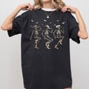 XL Black Dancing Cowboy Skeletons Western Witch Halloween Costume Inspired Design Comfort Colors Tee