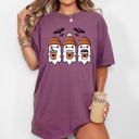 XXL Berry Red Cute Coffee Lover Ghosts Western Witch Aesthetic Meme Halloween Costume Comfort Colors Tee