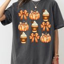 XXXL Pepper Dark Gray Coffee Pumpkin Bow Western Witch Aesthetic Meme Halloween Costume Comfort Colors Tee