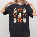  Cute Ghosts Book Lover Western Witch Halloween Costume Aesthetic Meme Comfort Colors Tee