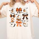XL Ivory Cream Cute Ghosts Book Lover Western Witch Halloween Costume Aesthetic Meme Comfort Colors Tee