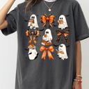 XL Pepper Dark Gray Cute Ghosts Book Lover Western Witch Halloween Costume Aesthetic Meme Comfort Colors Tee