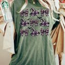  Retro Checkered Bow Coquette Vintage Western Witch Aesthetic Meme Halloween Costume Comfort Colors Tee