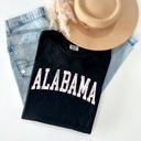 Small Black Alabama Football Game Day Tailgate Party Southern Pride State University Comfort Colors Tee