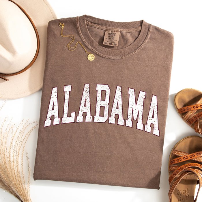 Alabama Football Game Day Tailgate Party Southern Pride State University Comfort Colors Tee