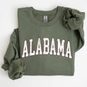 XXL Military Green Alabama Football Game Day Sweatshirt