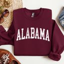 Medium Maroon Alabama Football Game Day Sweatshirt