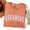  Arkansas Football Game Day Tailgate State Pride Featuring Classic University Heraldry Comfort Colors Tee