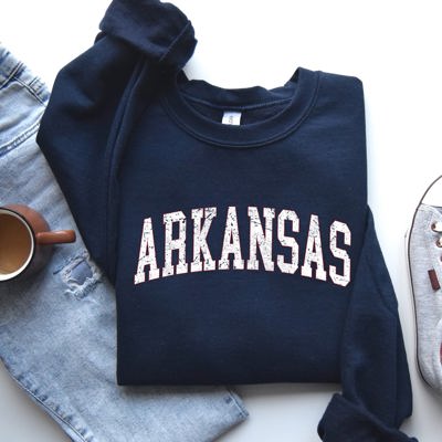 Arkansas Football Game Day Tailgate Party University Spirit State Pride Sweatshirt