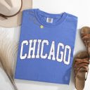  Chicago Football Big Game Touchdown Tailgate Party University College Comfort Colors Tee