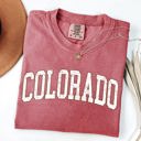 XL Crimson Red Colorado Football Game Day Tailgate University State College Pride Comfort Colors Tee
