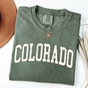 XXXL Moss Dark Green Colorado Football Game Day Tailgate University State College Pride Comfort Colors Tee