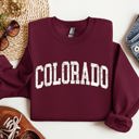 XXL Maroon Colorado Football Game Day Big Game Tailgate Party University College State Sweatshirt