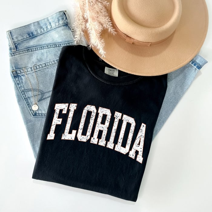 Florida Football State Pride Tailgate Edition Game Day Spirit Comfort Colors Tee