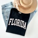 Medium Black Florida Football State Pride Tailgate Edition Game Day Spirit Comfort Colors Tee