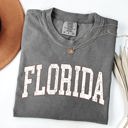 XL Pepper Dark Gray Florida Football State Pride Tailgate Edition Game Day Spirit Comfort Colors Tee