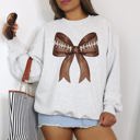 Football Coquette Girly Sports Game Day Big Game Touchdown Tailgate Party Sweatshirt