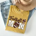  Football Mom Game Day Big Game Tailgate Party Sports Enthusiast Comfort Colors Tee