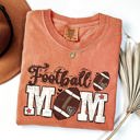 XL Yam Football Mom Game Day Big Game Tailgate Party Sports Enthusiast Comfort Colors Tee