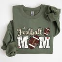  Football Mom Tailgate Party Game Day Big Game Touchdown Fan Gear Team Sweatshirt
