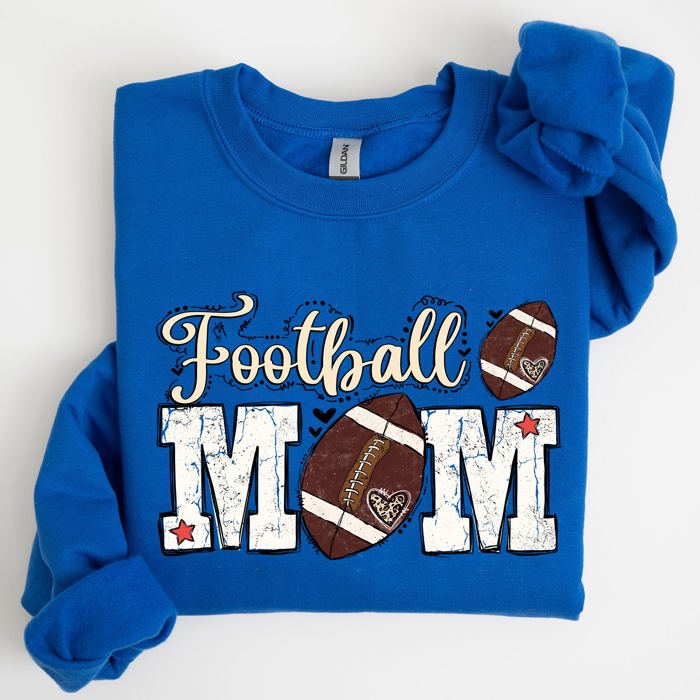 Football Mom Tailgate Party Game Day Big Game Touchdown Fan Gear Team Sweatshirt