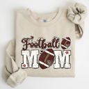 XXXL Sand Football Mom Tailgate Party Game Day Big Game Touchdown Fan Gear Team Sweatshirt
