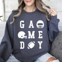  Game Day Football Helmet Tailgate Big Game Celebration Graphic Fan Experience Sweatshirt