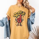  Go Sports Foam Finger Funny Tailgate Party Game Day Football Baseball Soccer Fan Comfort Colors Tee