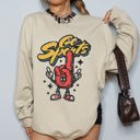 XXL Sand Go Sports Foam Finger Funny Football Baseball Soccer Basketball Tailgate Party Sweatshirt
