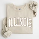 XXL Sand Illinois Football Game Day Tailgate Party Big Game State University Pride Sweatshirt