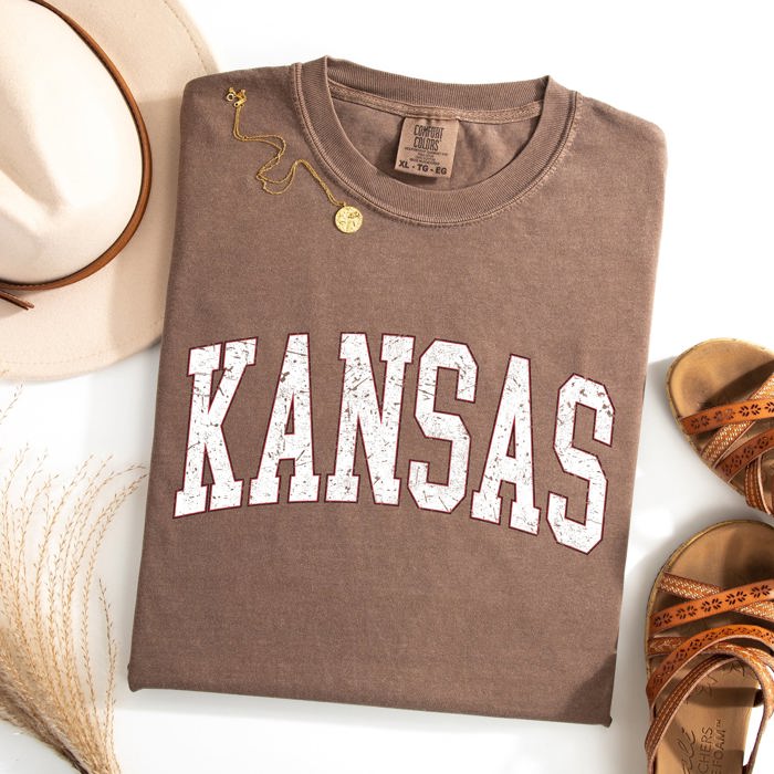 Kansas State University Football Tailgate Party Game Day Big Game Touchdown Comfort Colors Tee