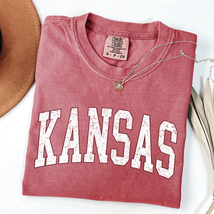 Kansas State University Football Tailgate Party Game Day Big Game Touchdown Comfort Colors Tee