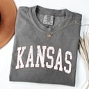 XXL Pepper Dark Gray Kansas State University Football Tailgate Party Game Day Big Game Touchdown Comfort Colors Tee