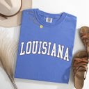  Louisiana Football Game Day Tailgate Party State University College Pride Comfort Colors Tee