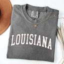 XXL Pepper Dark Gray Louisiana Football Game Day Tailgate Party State University College Pride Comfort Colors Tee