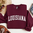  Louisiana Football Tailgate Party University Game Day Spirit State Pride Sweatshirt