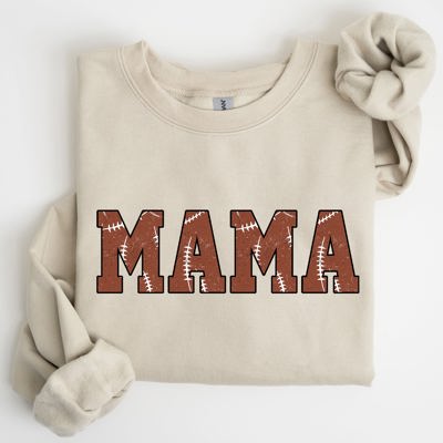 Mama Football Sports Game Day Big Game Touchdown Tailgate Party Limited Edition Sweatshirt