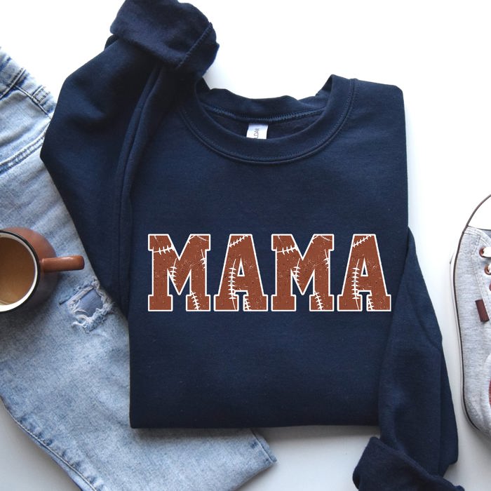 Mama Football Sports Game Day Big Game Touchdown Tailgate Party Limited Edition Sweatshirt