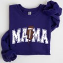 XL Purple Mama Lightning Bolt Football Game Day Tailgate Party Fan Favorite Team Spirit Sweatshirt