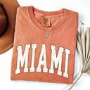 XXXL Yam Miami Football Game Day Tailgate State University College Big Game Touchdown Comfort Colors Tee