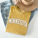 XL Mustard Minnesota Football State University Tailgate Game Day Apparel For Proud Fans Comfort Colors Tee