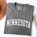 Large Pepper Dark Gray Minnesota Football State University Tailgate Game Day Apparel For Proud Fans Comfort Colors Tee