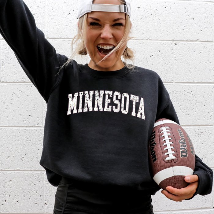 Minnesota Football Game Day Tailgate Party University College Spirit State Pride Sweatshirt