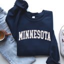 XXL Navy Minnesota Football Game Day Tailgate Party University College Spirit State Pride Sweatshirt