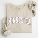 XL Sand Minnesota Football Game Day Tailgate Party University College Spirit State Pride Sweatshirt