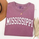 Medium Berry Red Mississippi State Football Game Day Tailgate Party University Pride Comfort Colors Tee